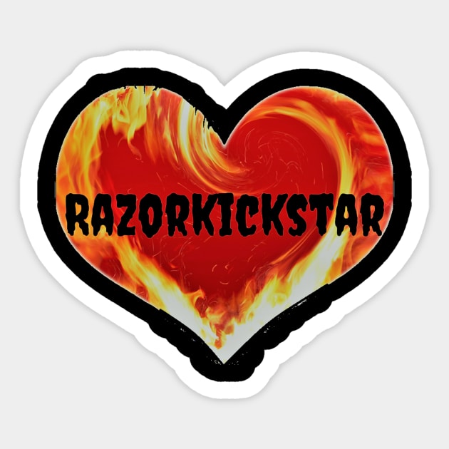 Razorkickstar Gamer Sticker by jennifersoldner